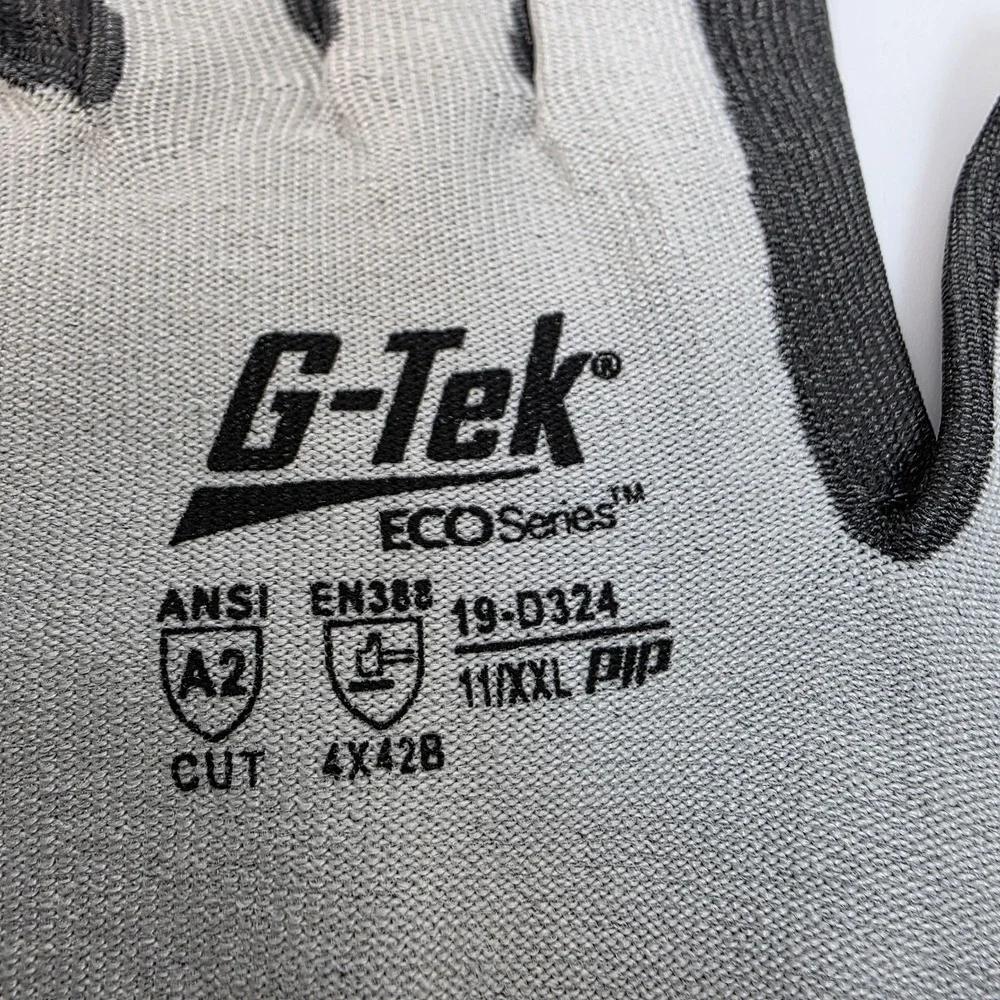 (12) Pairs PIP G-Tek 19-D324/XXL Eco Series Gloves ***READ DESCRIPTION ** #911
